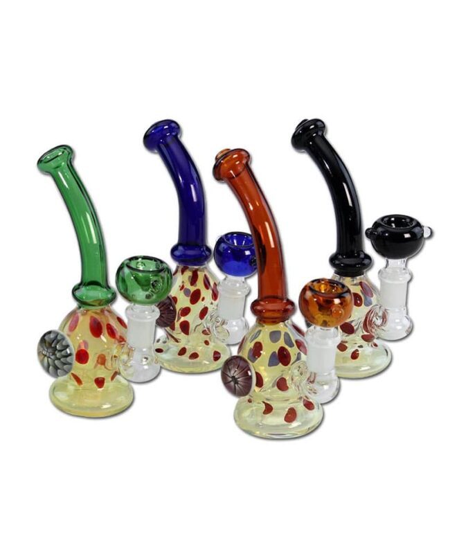 Minibongs-mit-Glasblume-Farbmix-160mm.jpg