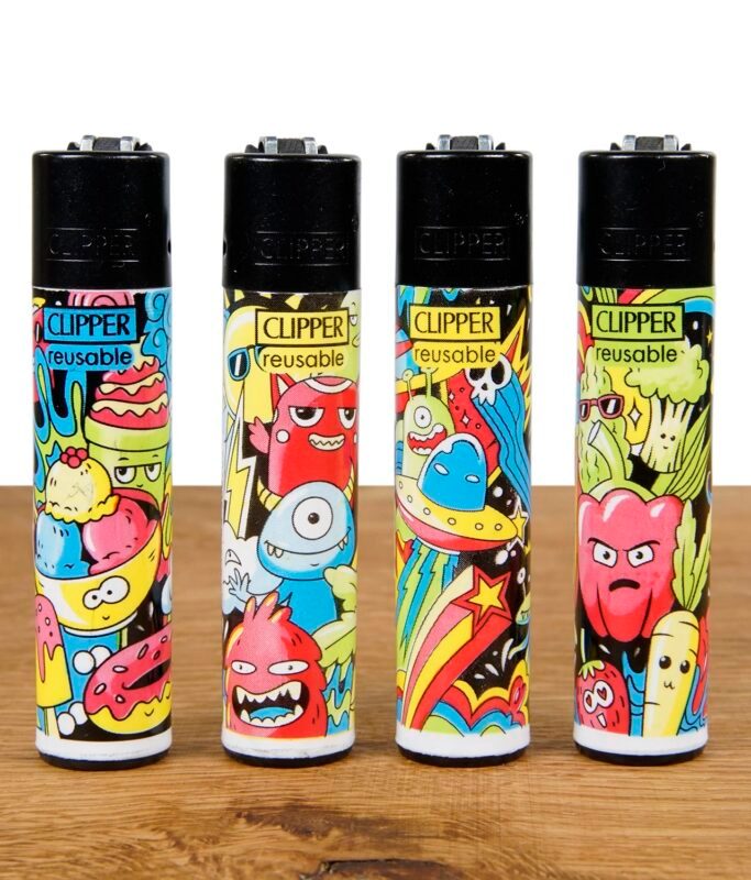 clipper-feuerzeug-serie-doodle-art-4er-set.jpg