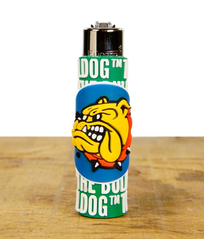 clipper-feuerzeug-the-bulldog-pop-cover-grün.jpg