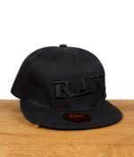 raw-baseball-flat-brim-snapback-cap-black-on-black-1.jpg