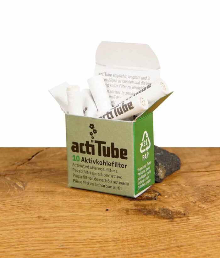 actiTube 10er Packung mit konischen Filtern