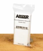 Ersatzballons für den Arizer, Arizer Extreme-Q und Arizer V-Tower in der Originalverpackung, aufrecht auf einem Holztisch stehend.