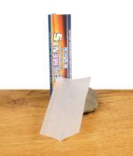 Geöffnete Packung Elements King Size Slim Ultra Thin Papers mit einem Blättchen daneben