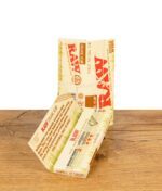 RAW Organic Hemp Rolling Papers Single Wide, offene Packung