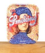 Rolling Tray von Smoking mit Selbsportrait Artwork