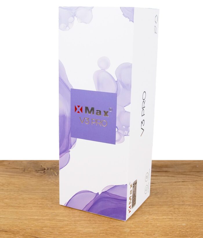 XMAX V3 Pro Vaporizer Violett Verpackung