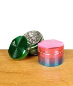 Black Leaf Alu Grinder Ø62mm 4-tlg. changierend