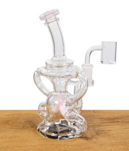 Blaze Dab Rig Recycler Pink