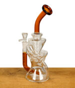 Blaze Glass Recycle Glasbong Amber
