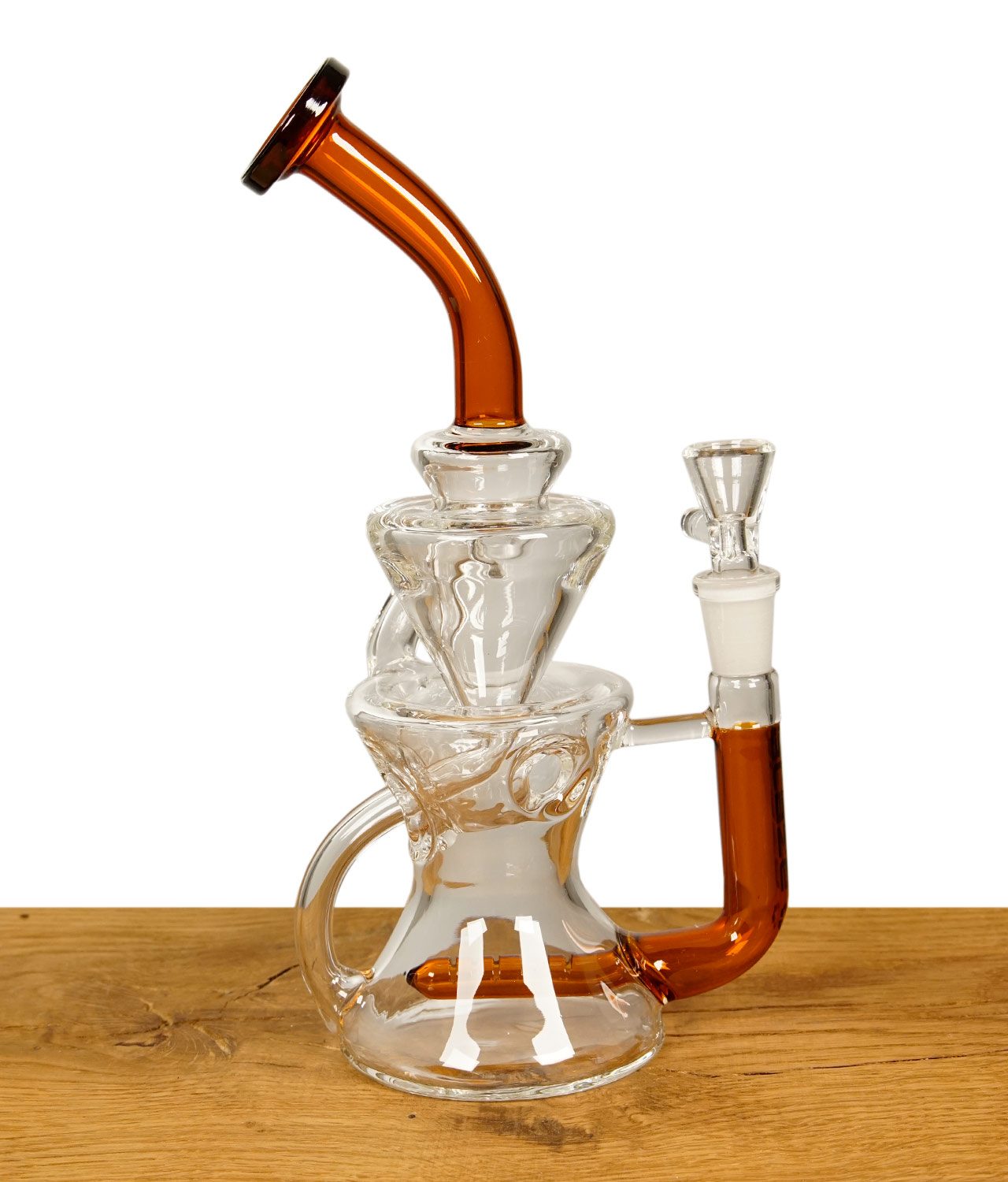 blaze-glass-recycle-glasbong-amber-1 Blaze Glass Recycle Glasbong Amber