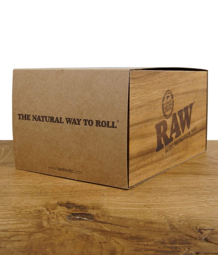 RAW Holzbox mit Schiebedeckel