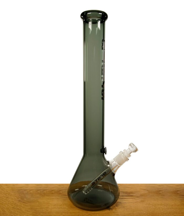 Graue Beakerbong von Blaze in dunklem Grau von der Seite