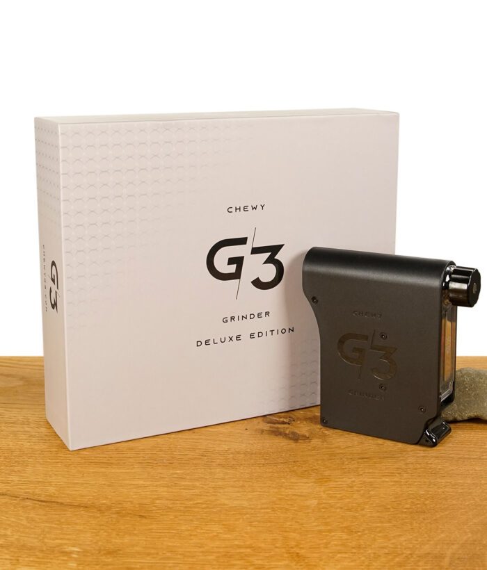 Chewy G3 elektronischer Grinder Deluxe Edition mit Verpackung