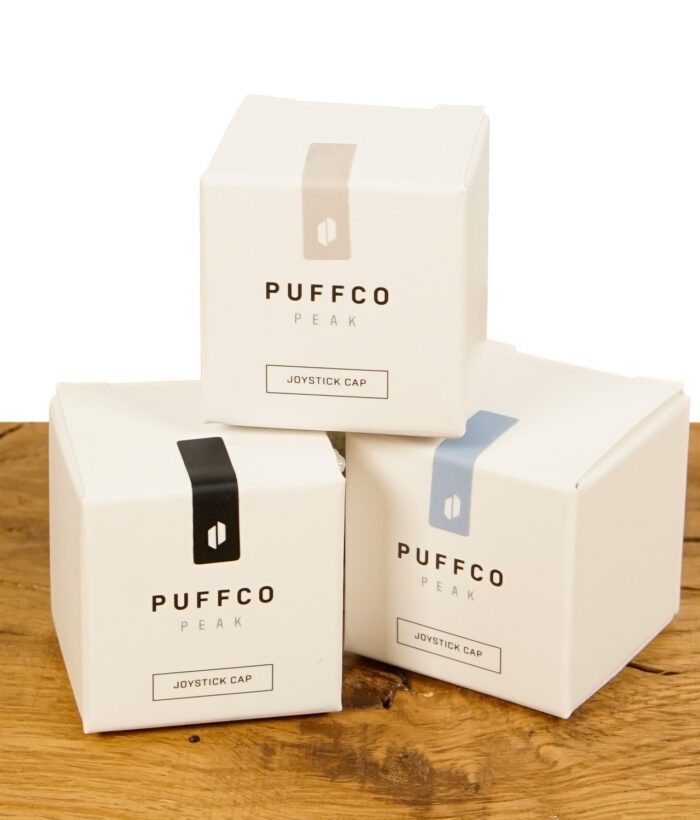 Puffco New Peak Joystick Cap Verpackungen alle Farben Sky Onyx Cloud