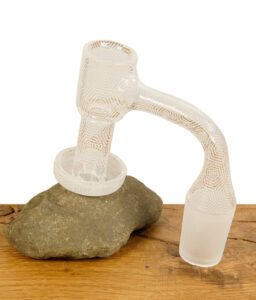 Der Black Leaf Terp Slurper ist Sandgestrahlt mit 90° und mit NS19