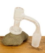 Der Black Leaf Terp Slurper ist Sandgestrahlt mit 90° und mit NS19