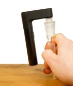 Puffco Pivot Glass Adapter am Gerät