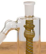 Black Leaf Vorkühler Duschkopfperkolator 45° NS14 Nahaufnahme