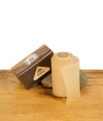 Medusa Filters ungebleichte Rolling Paper Rolle mit brauner Verpackung und Spenderfunktion.