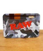 RAW Metall Rolling Tray Camo Edition – große, rutschfeste Unterlage zum Drehen