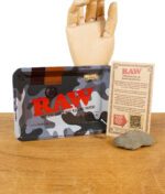 RAW Rolling Tray Camo mit Echtheitszertifikat – Blättchenablage mit Tarnmuster