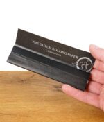 JaJa Noir Drehpapier in schwarzem Heftchen mit Logo und „The Dutch Rolling Paper“-Slogan