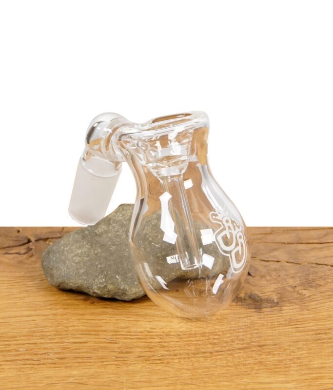 Jelly Joker Glaskopf mit integriertem Aschefänger – rundes Design mit NS14 Schliff für Bongs