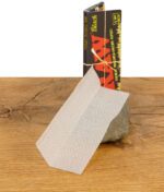 Einzelnes RAW Black Green Organic Paper mit Wasserzeichen