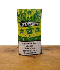 Green Tütenfutter Edition auf Holz. Grüne Kräutermischung
