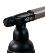 Nahaufnahme der Rückseite mit Blazer-Logo und Einstellrad am GT8000 Brenner