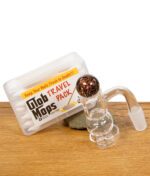 Glob Mops Travel Pack neben einem Terp Slurper Banger mit Kugelcap