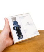 Norddampf Relict Vaporizer in geöffneter Verpackung mit Zubehörfach