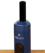 Nahaufnahme des Relict Vaporizers mit aufgestecktem dunklem Mundstück