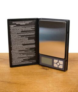 BLscale Waage mit 0,01g Genauigkeit und Edelstahl-Wiegefläche