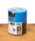Rückseite des Tightvac MINIVAC 0,12 l Behälters mit Symbolen für Kräuter, Kaffee und Tabletten.