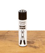 Clipper Feuerzeug mit Aufdruck „HipHop Schere“ und Illustration einer Hip-Hop-inspirierten Schere