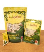 Gruppenbild der Weedlez Smart Filter 10er-, 50er- und 250er-Packs nebeneinander aufgestellt.