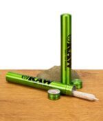RAW Aluminium Jointtube mit offenem Deckel und befülltem Cone