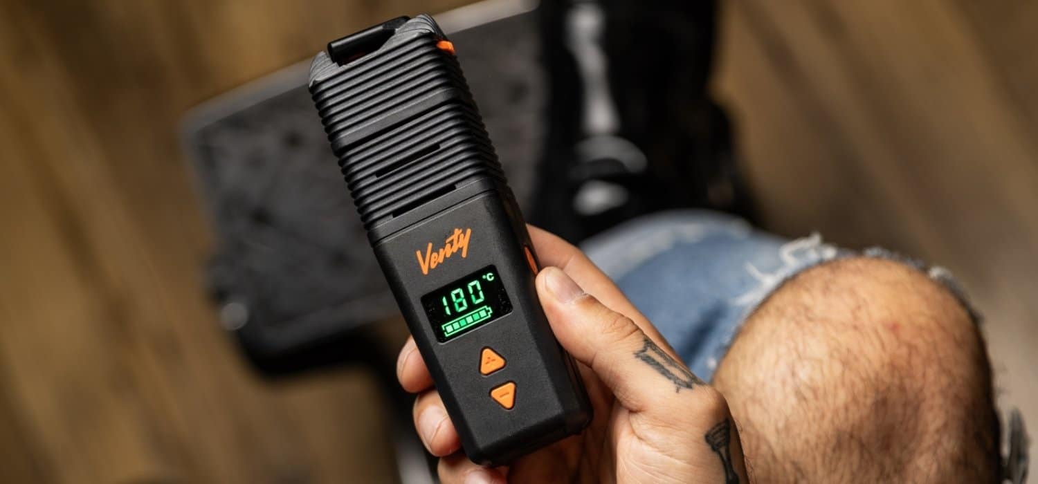 Cannabis Vaporizer mit viel Dampf - der Storz & Bickel Venty