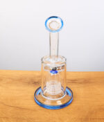 Glasbong mit Trommelperkolator für Vaporizer