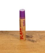 RAW Terp Spray Purple Gelato in 5ml auf Holztisch