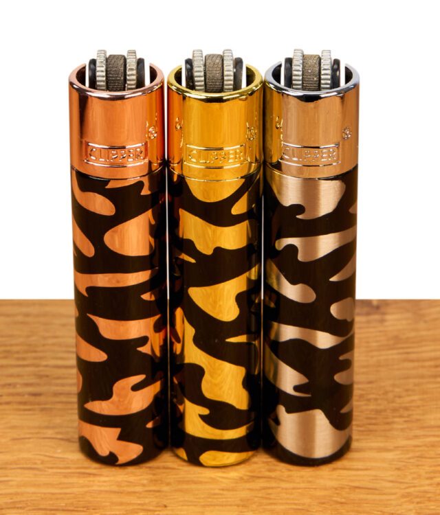 Clipper Metall im Camouflage 3er Set
