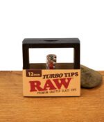 RAW Turbo Tips 12mm Umverpackung mit Glasfilter.