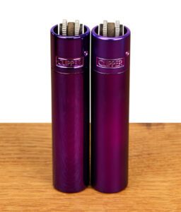 Clipper Metall Purple Rain im 2er Set