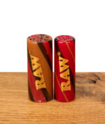 Größenvergleich der RAW Whirlwind Tips: Die 12mm und 10mm Varianten aus Borosilikatglas im direkten Vergleich nebeneinander.