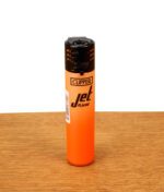 Clipper Jet Flame Metallic Gradient #10 in Orange; zeigt den fließenden metallischen Übergang von hellem Pfirsich zu kräftigem Kupfer-Orange.