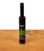 Schwarzes Clipper Mini Stabfeuerzeug aus der Canna King Kollektion mit dem weißen Schriftzug „KING CANNABIS“ und einem grünen Blatt-Kronen-Design.