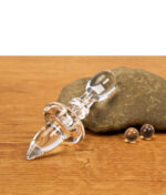 Zubehörteile wie Terp Pearls und Carb Cap aus Quarzglas des MJA Hourglass Banger